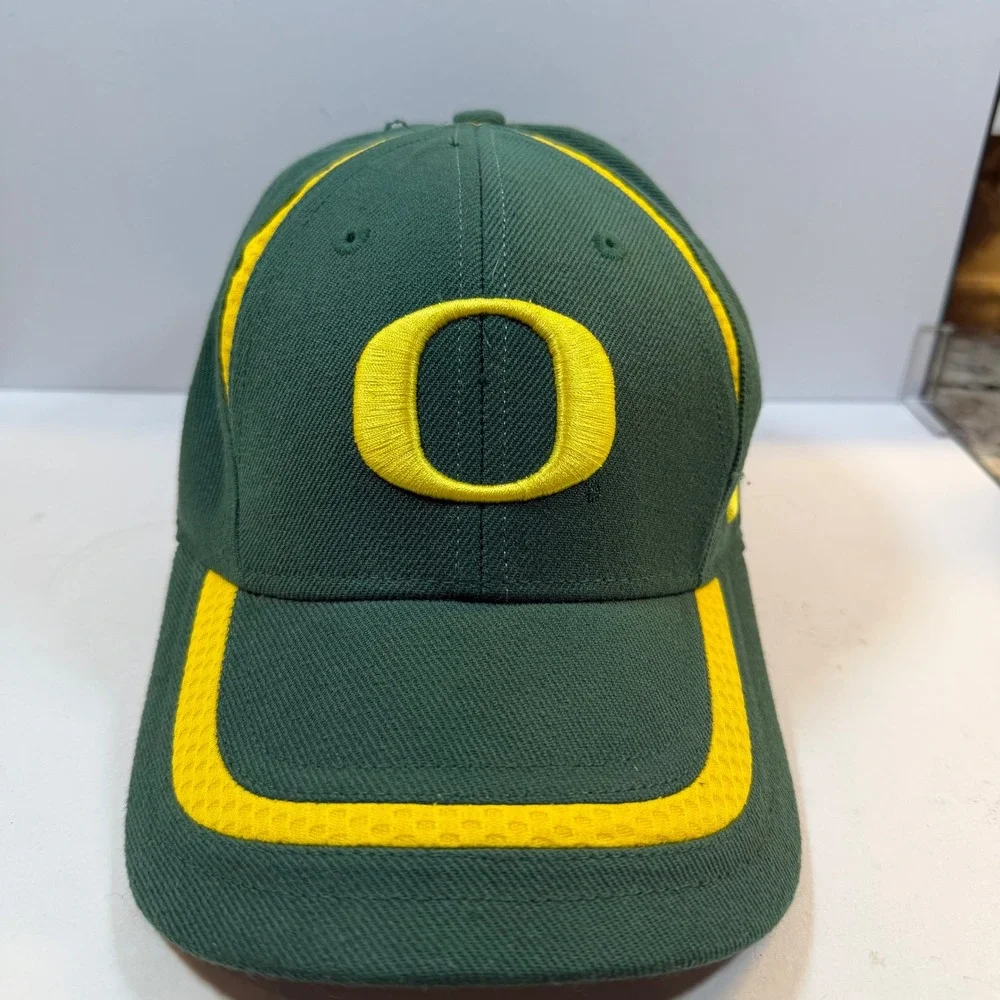 Nike Hat Mens OSFA Green Oregon Ducks Team NCAA Adjustable Baseball Cap
